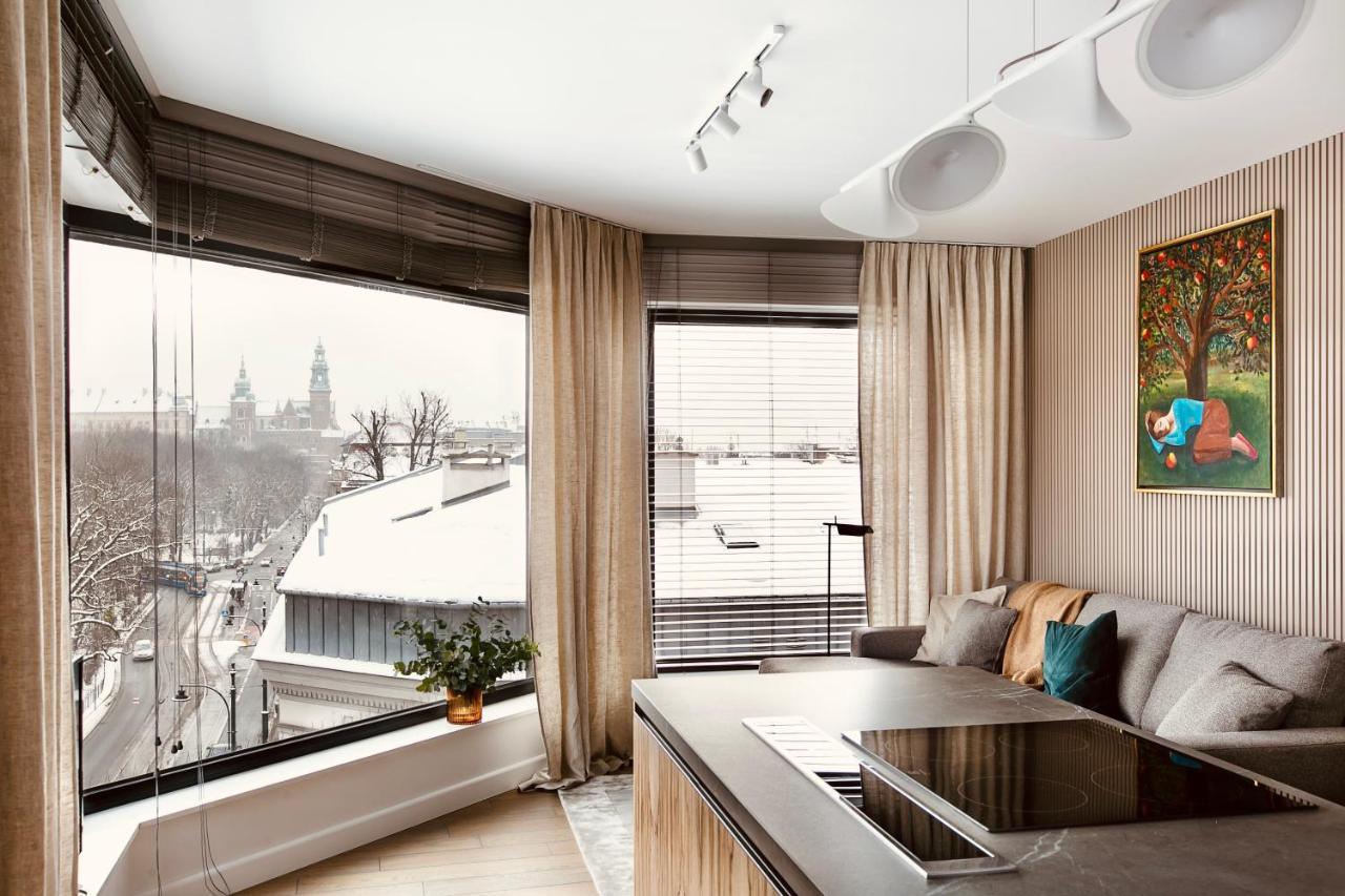 Panorama View By Mint Apartment 克拉科夫 外观 照片